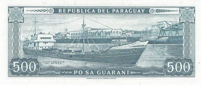 500 Guaranies p206-3 1982